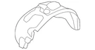 Genuine Ford Fender Splash Shield AL3Z-16103-C. Fixed Price $84.43.
