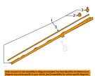 Subaru Oem 19-23 Forester Exterior Trim-rocker Molding 91112SJ330. Fixed Price $76.81.
