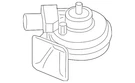 Genuine Audi Low Note Horn 4K6-951-221. Fixed Price $164.40.