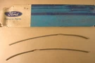 1969 Ford Rear Door Edge Guard Set Nos, C9AZ-622910-A. Fixed Price $18.00.