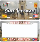 San Lorenzo Puerto Rico Frames & License Plates, Kits, Stainless Steel, 12X6". Fixed Price $34.95.