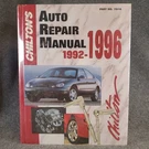 Chiltons 7916 Auto Repair Manual 1992-1996 U.s. Hardcover Gm Ford Chrysler. Fixed Price $18.95.