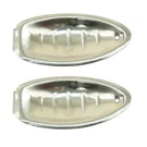 Empi Vw Bug 56-59 Stainless Steel Door Handle Guards, 00-6446-0. Fixed Price $18.95.