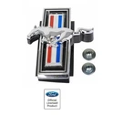 1969 Mustang Grille Horse Emblem Assembly With Fasteners New. Fixed Price $35.69.