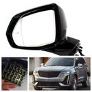 Left Side Heated Mirror W/ Blind Spot 16-PIN Black For Cadillac XT6 2020-2023. Fixed Price $210.00.