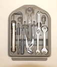 Clean Bmw E30 84-92 Trunk Lid Mounted Kit Tray Rear Storage Gray W/ Tools. Fixed Price $174.95.