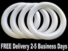 15" 3 Inch Wide White Portawall Tire Trim Set Fit :vw Beetle Ford Chevy. Fixed Price $98.23.