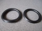 Harley Fuel Tank Cap Lid Gasket Seal O-ring Pair 61109-85 Flhr Flhs Nos. Fixed Price $7.58.