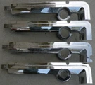 Thunderbird Dash Cluster Console Chrome Ignition Panel Trim 1965 Ford Oem. Fixed Price $65.00.