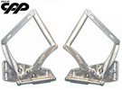 1967-70 Mopar Body Eddie Motorsports MS149-70M Billet Aluminum Hood Hinges. Fixed Price $766.00.
