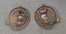 1967-69 Mustang, Ford & Cougar Original/used Front Spindles Backing Plates. Fixed Price $250.00.