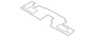 Genuine Mazda Radiator Support Access Cover GHR1-50-1A1. Fixed Price $13.02.