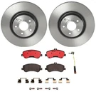 Brembo Front Brake Kit Ceramic Pads Disc Rotors For Mercedes X204 GLK250 GLK350. Fixed Price $281.95.