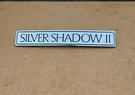 Rolls Royce Silver Shadow 2 Motor Car Automobile Enamel Trunk Boot Badge. Fixed Price $114.78.