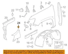 Gm Oem 00-22 Canyon Components-fender Liner Retainer 24501057. Fixed Price $18.73.