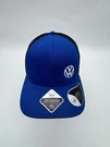 Volkswagen Vw Blue Trucker Hat Snapback Mesh Cap Recycled Polyester. Fixed Price $19.99.
