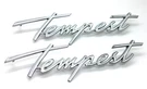 New 1961-64 Tempest Rear Quarter Panel Script Pair Usa-made 1/4 Emblem Trim. Fixed Price $109.99.