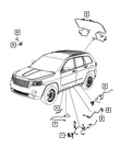 Genuine Mopar Front Door Wiring Right 68136767AH. Fixed Price $108.57.