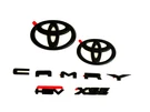 New Toyota 2025+ Camry Hybrid Xse Hev Matte Blackout Emblem Overlays Kit Set. Fixed Price $59.95.