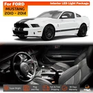 X 2010 - 2014 Ford Mustang Interior Led Lights Bulb Kit Map Dome 194 White. Fixed Price $12.30.