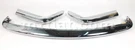 Fiat 124 Spider Chrome Bumpers Set New. Fixed Price $1470.00.