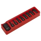 Sealey Premier Spline Impact Bit & Holder Set 1/2"SQ Drive 9PC AK5611. Fixed Price $35.44.
