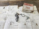 Nos 1961 1962 Ford Galaxie Parking Brake Warning Light Kit C1AF-15A852-B Lamp. Fixed Price $175.00.