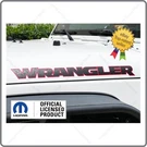 (2X) Jeep Wrangler Jk Hood Decals Stickers 3D Topo Map Red Black UV1A8. Fixed Price $38.96.
