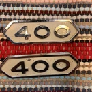 Mopar 1957 1958 1959 1960 1961 1962 1963 Dodge Truck 400 Fender Emblems Nos Oem. Fixed Price $112.00.