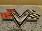 Rare Orange 1967 Chevy Impala Ss 427 Fender Emblems Chevrolet Gm Nos 3899582. Fixed Price $44.99.