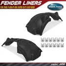 2X Front Inner Fender Liners W/ Insulation Foam Ford F-250 Super Duty 17-22. Fixed Price $180.98.