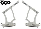 1967-69 Pontiac Firebird Eddie Motorsports MS149-51P Billet Aluminum Hood Hinges. Fixed Price $700.00.