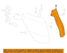 Subaru Oem 19-23 Forester Rear Tail Lamps-trim Cover 84953SJ010. Fixed Price $18.49.