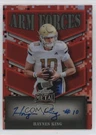 2025 Leaf Metal Arm Forces Red Prismatic 1/15 Haynes King #AF-HK1 Auto 19JF. Fixed Price $31.88.