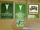1979 Pontiac Service Manuals +more 4PC Set FIREBIRD/6.6L Trans Am/formula/esprit. Fixed Price $124.95.