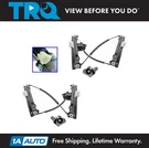 Trq Power Window Regulators 2 Pin Motor Front Pair Set For 08-10 Dodge Avenger. Fixed Price $155.95.