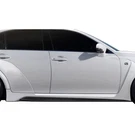 For Lexus GS350 13-20 Am Design Style Fiberglass Wide Body Side Skirts Unpainted. Fixed Price $574.00.