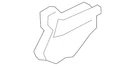 Genuine Nissan Door Shell Insulator 82858-9HE0A. Fixed Price $32.40.
