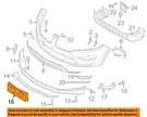 Ford Oem 15-18 Mkc Bumper Components-license Bracket EJ7Z17A385C. Fixed Price $54.67.