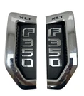 Oem 2017-2022 Ford F-350 Super Duty Xlt Fender Emblem Badge Set Pair Lh & Rh. Fixed Price $109.67.