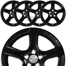 Fits Chevrolet Camaro Lt 2016-2024 Black 18" Wheel Skins Hub Caps Rim Covers. Fixed Price $99.99.