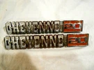 Pair Of Chevrolet 1971-72 Cheyenne 20 Emblems #3994684. Fixed Price $44.99.