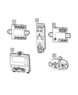 Genuine Mopar Front Door Module Left 68569327AA. Fixed Price $74.78.
