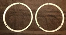 1967 1968 Mustang Fastback Coupe Gt Convertible Orig Head Lamp Doors Trim Rings. Fixed Price $59.00.
