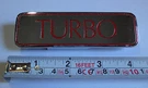 Rolls Royce Bentley Turbo Rear Trunk Boot Badge Emblem Nameplate Genuine New. Fixed Price $199.00.