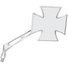 Emgo Mirror - Maltese Side View Cross Chrome Right Universal. Fixed Price $37.95.