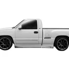For Chevy Silverado 1500 99-06 Side Skirt Rocker Panels BT-1 Style Fiberglass. Fixed Price $233.00.