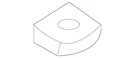 Genuine 2020-2025 Ford Lower Shield Nut W718770-S439. Fixed Price $10.44.