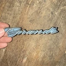 Ford Mustang Grande Emblem Badge C9ZB-6550398-A Oem 1969 1970 Genuine Metal Trim. Fixed Price $29.00.