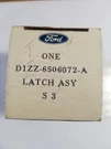Oem Ford D1ZZ-6506072-A Glove Box Latch Assy. Fixed Price $48.95.